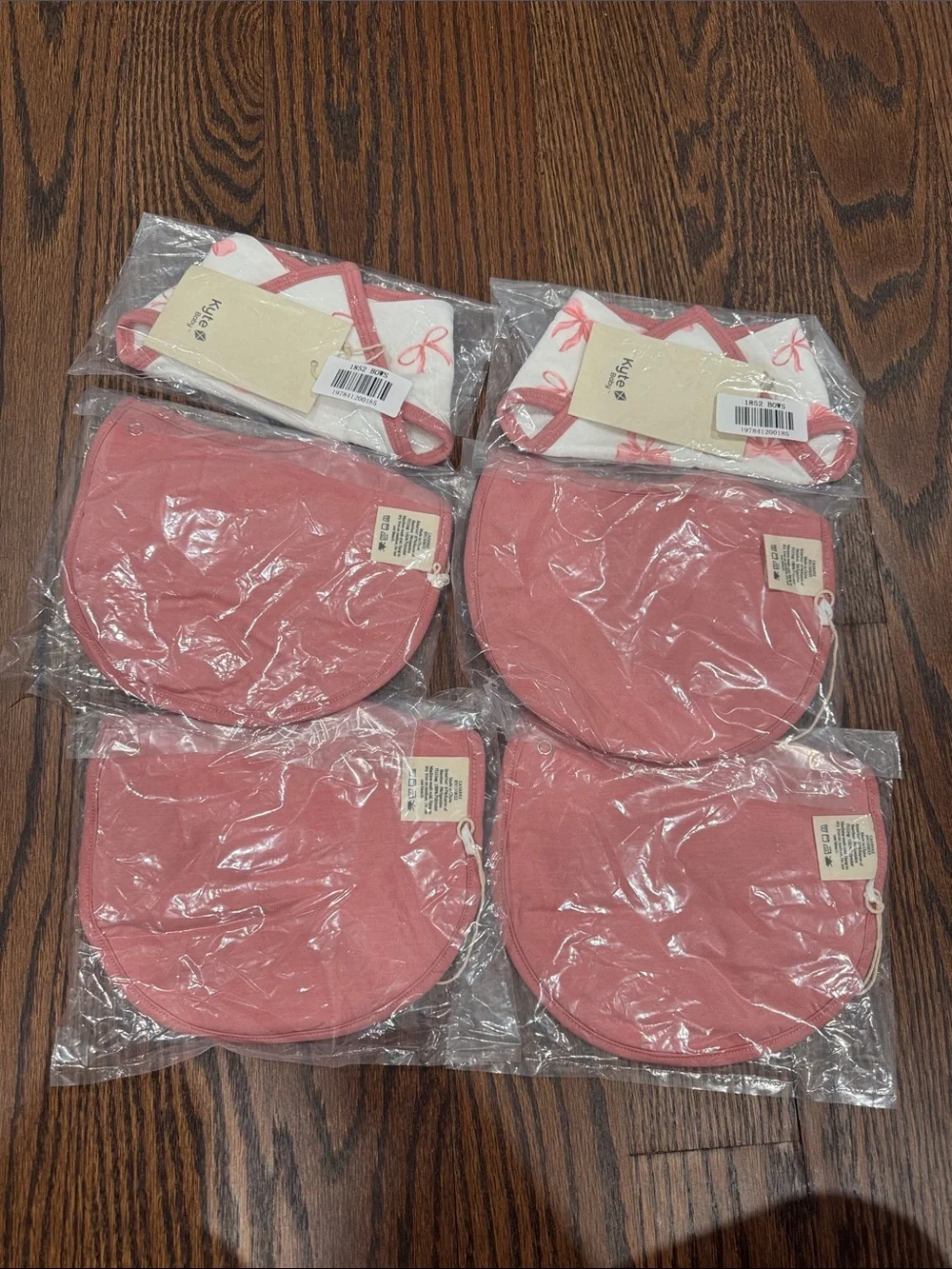 Kyte baby bamboo Bibs bundle of 6 - NWT